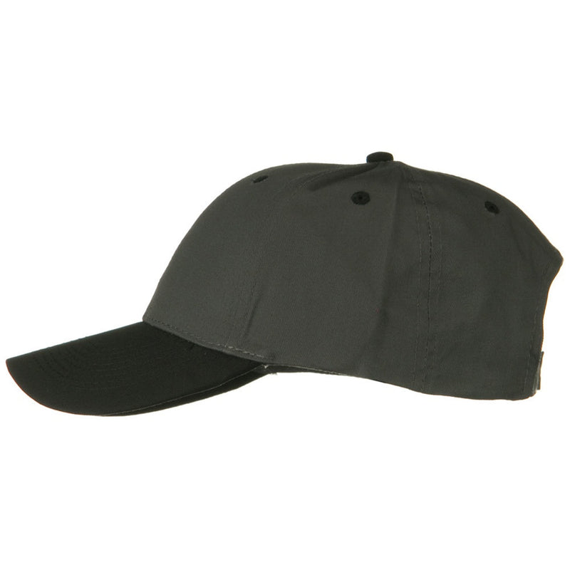 Two Tone Cotton Twill Low Profile Strap Cap