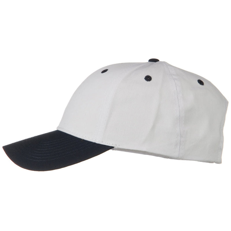 Two Tone Cotton Twill Low Profile Strap Cap