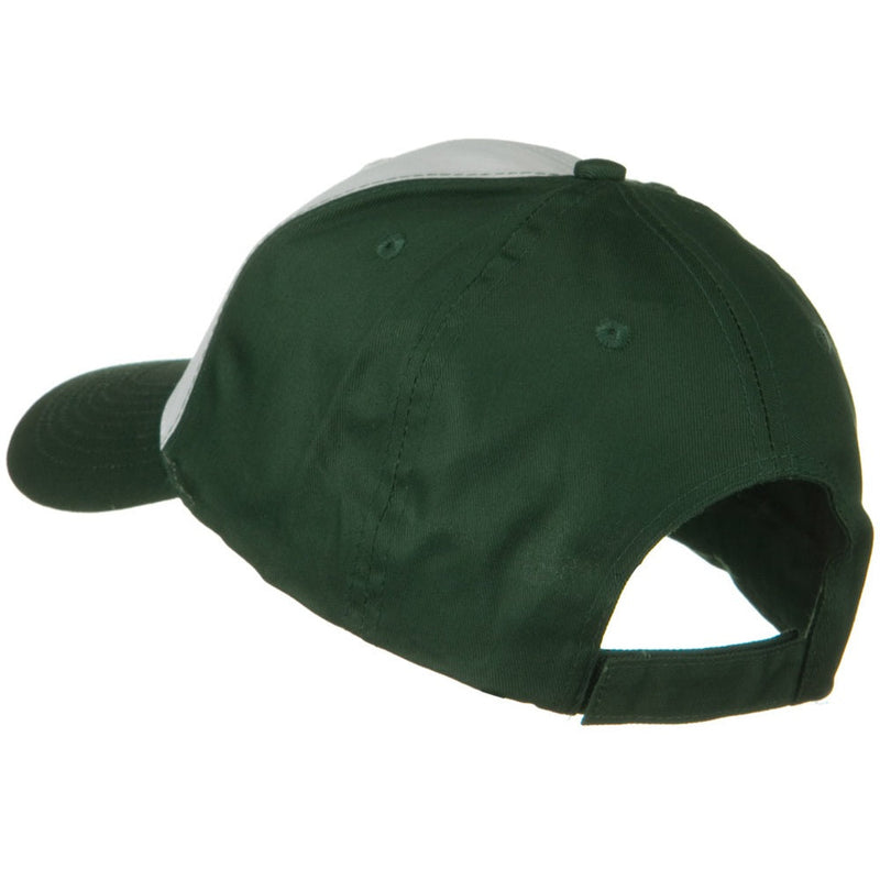 Two Tone Cotton Twill Low Profile Strap Cap