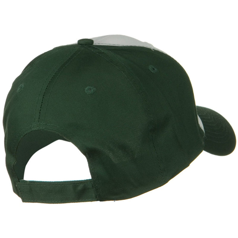 Two Tone Cotton Twill Low Profile Strap Cap