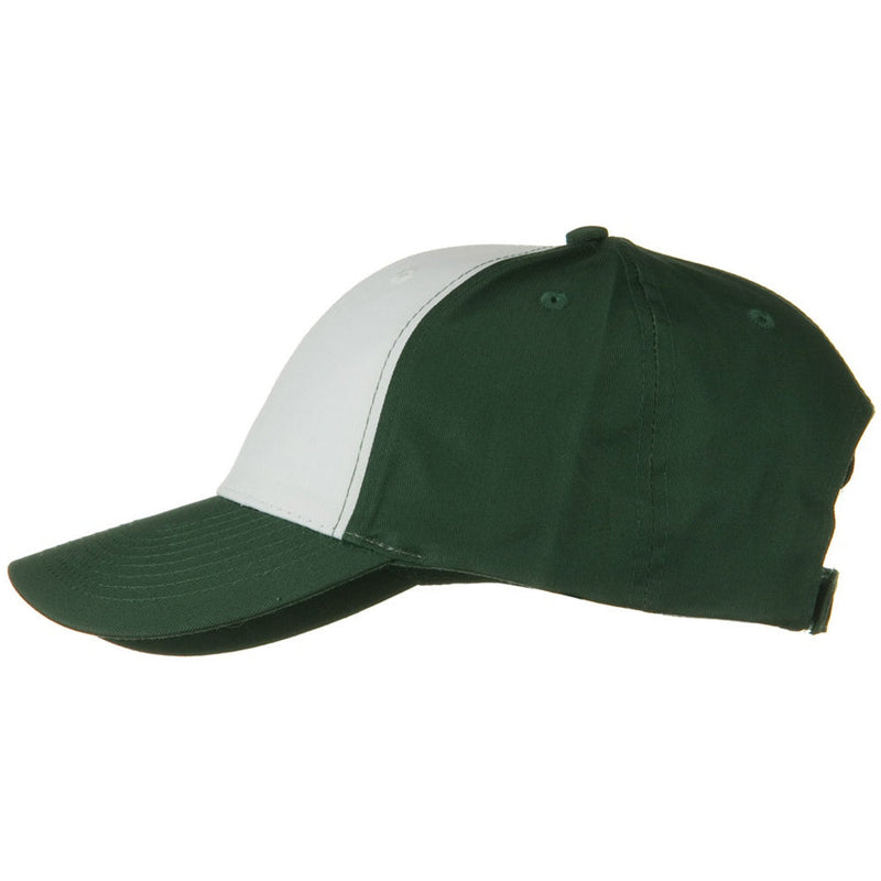 Two Tone Cotton Twill Low Profile Strap Cap