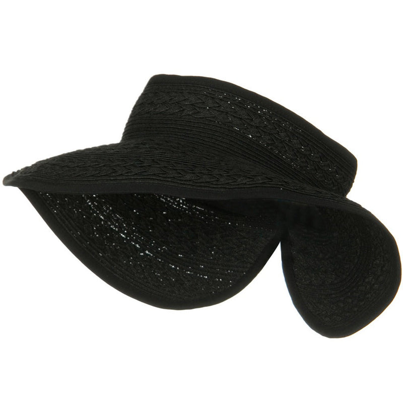 UPF 50+ Roll Up Toyo Wide Brim Visor