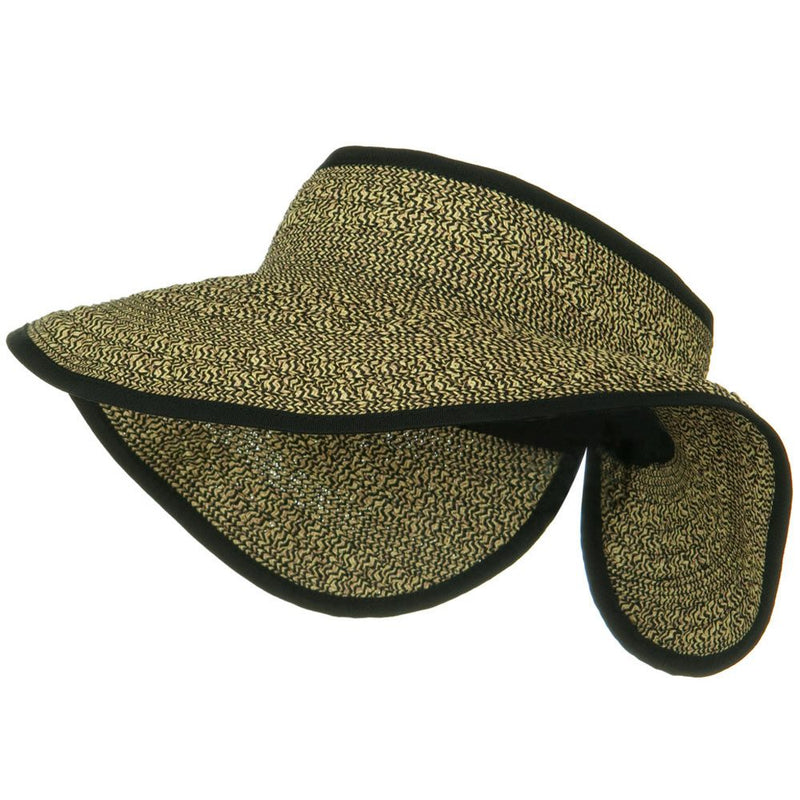 UPF 50+ Roll Up Toyo Wide Brim Visor