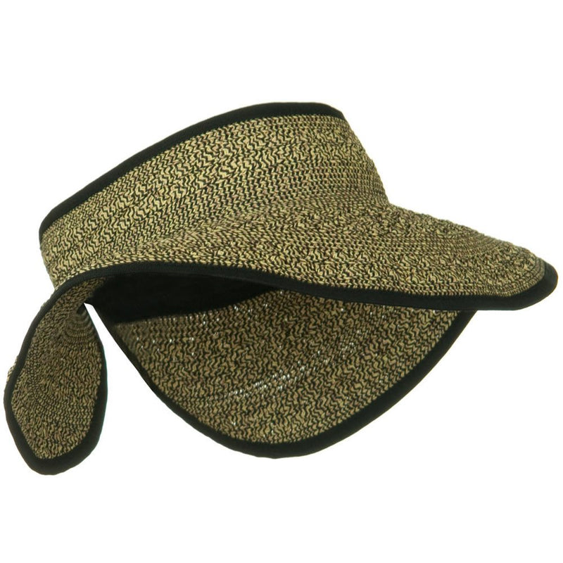 UPF 50+ Roll Up Toyo Wide Brim Visor