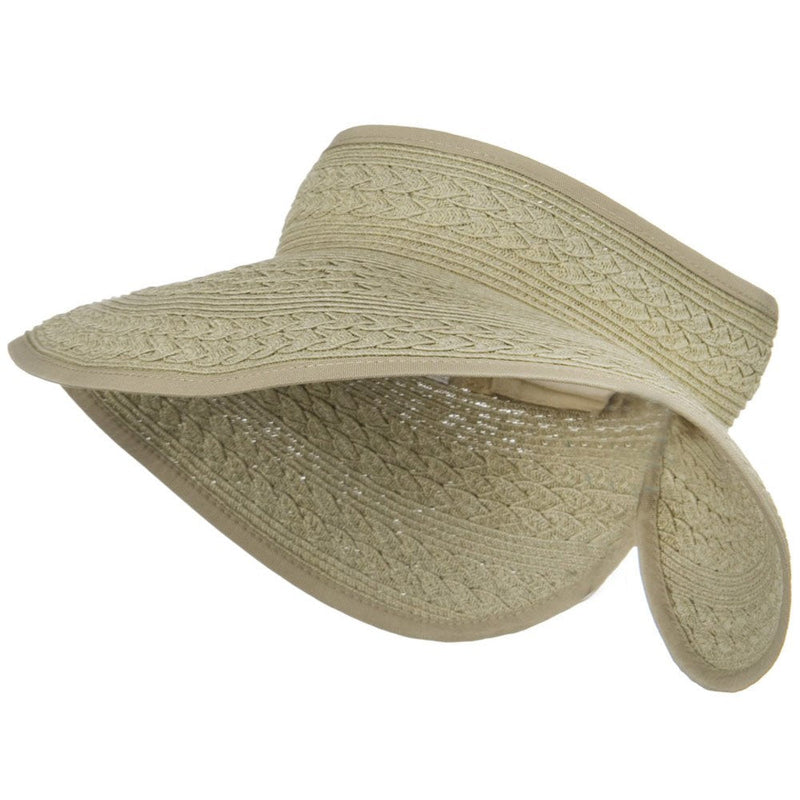 UPF 50+ Roll Up Toyo Wide Brim Visor