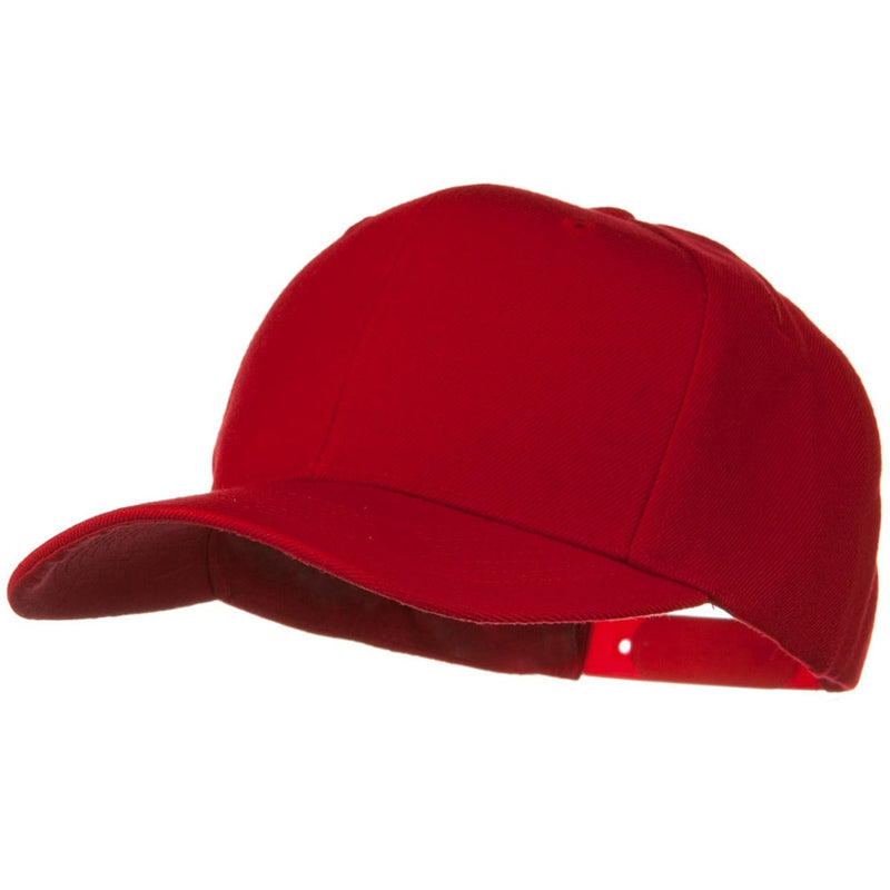 Solid Wool Blend Prostyle Snapback Cap