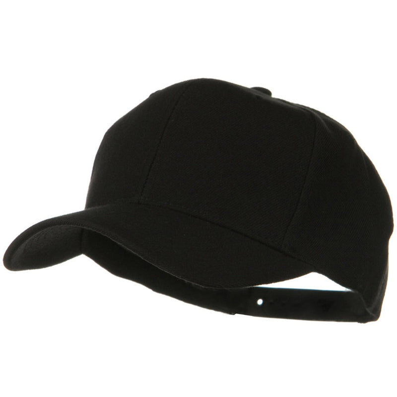 Solid Wool Blend Prostyle Snapback Cap