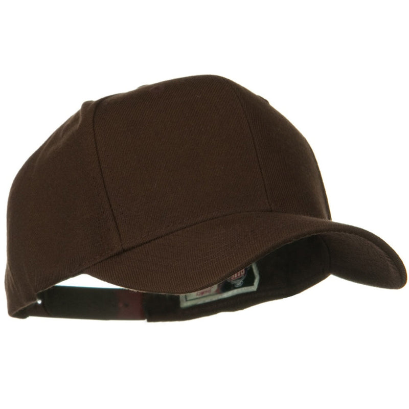 Solid Wool Blend Prostyle Snapback Cap