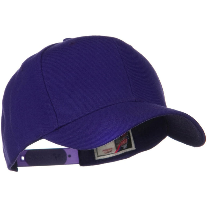 Solid Wool Blend Prostyle Snapback Cap