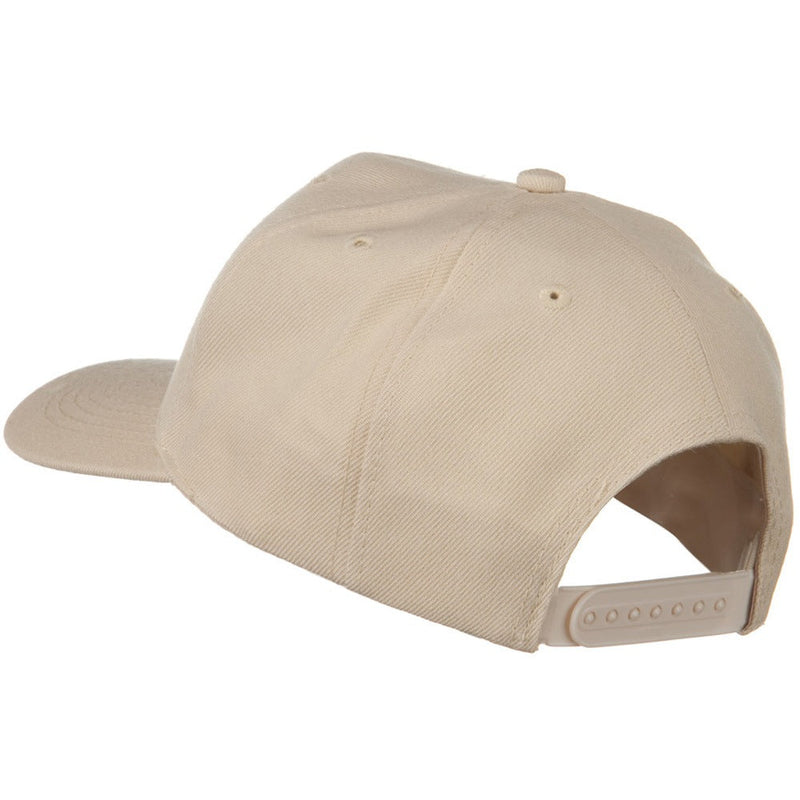 Solid Wool Blend Prostyle Snapback Cap