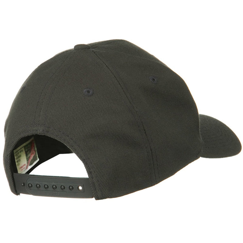 Solid Wool Blend Prostyle Snapback Cap