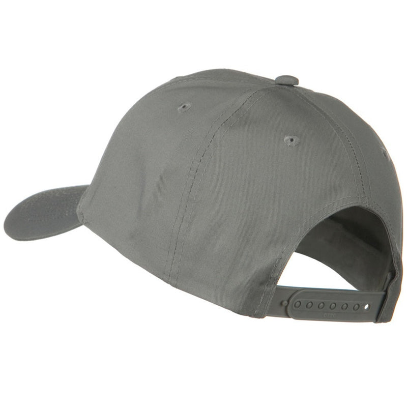 Solid Cotton Twill Low Profile Snap Cap