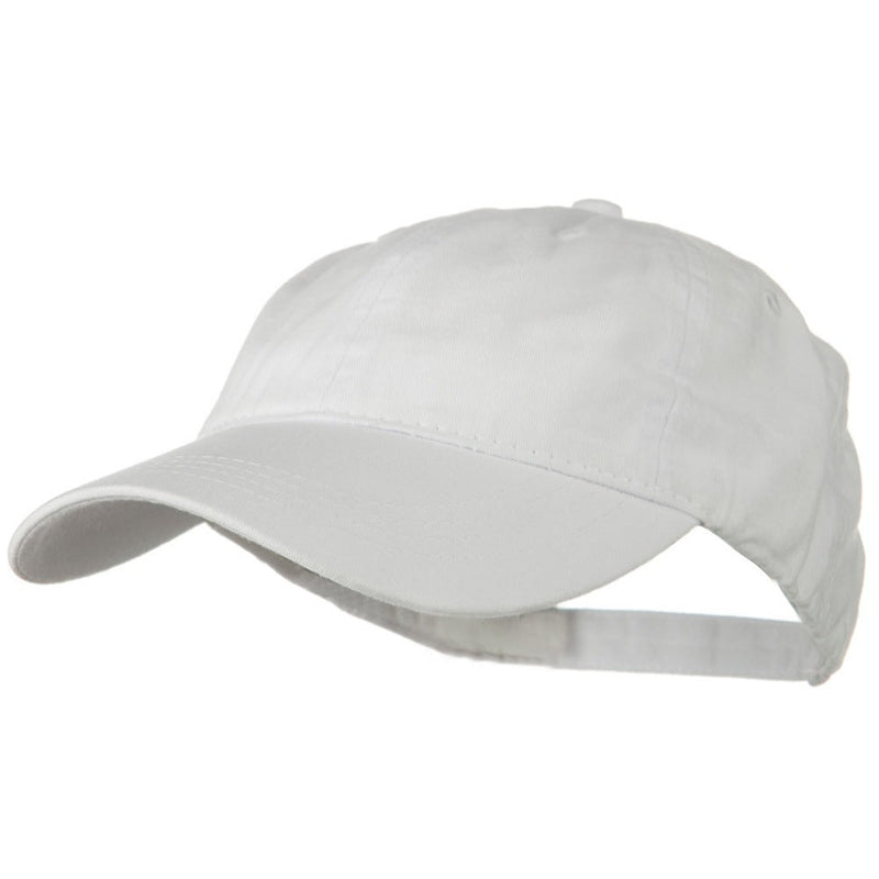 Washed Solid Pigment Dyed Cotton Twill Brass Buckle Cap