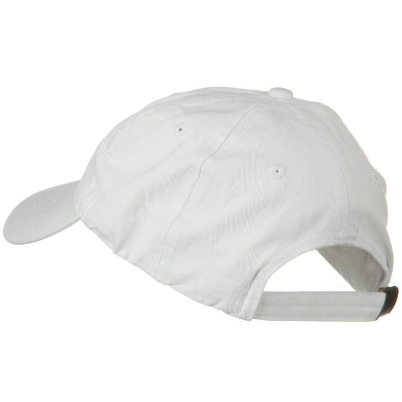 Washed Solid Pigment Dyed Cotton Twill Brass Buckle Cap
