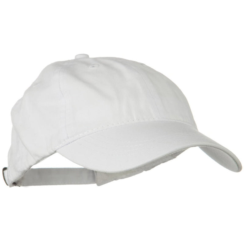 Washed Solid Pigment Dyed Cotton Twill Brass Buckle Cap