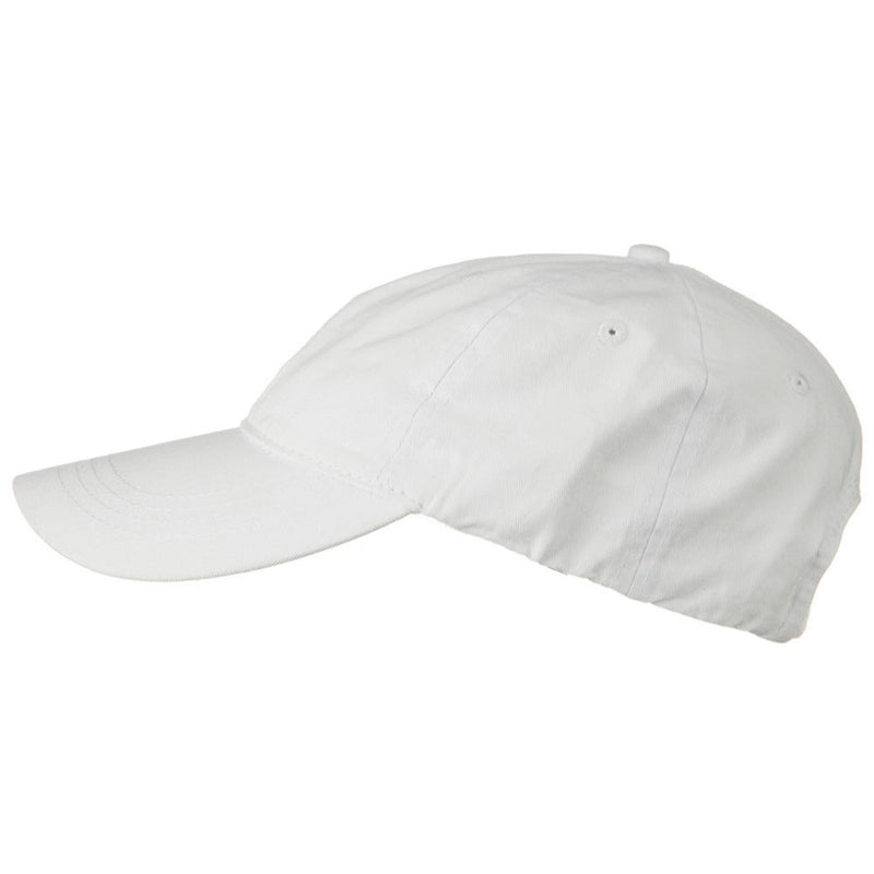 Washed Solid Pigment Dyed Cotton Twill Brass Buckle Cap