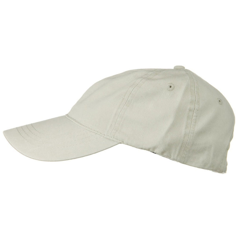 Washed Solid Pigment Dyed Cotton Twill Brass Buckle Cap