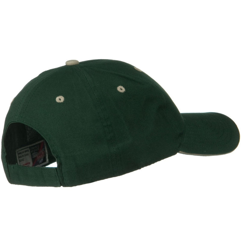 Solid Brushed Twill Sandwich Visor Cap