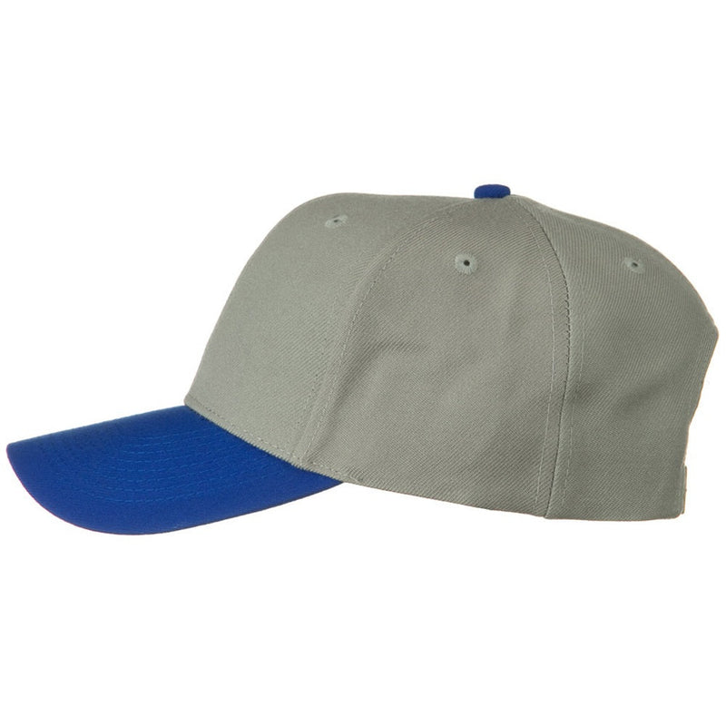 Two Tone Wool Blend Prostyle Snapback Cap