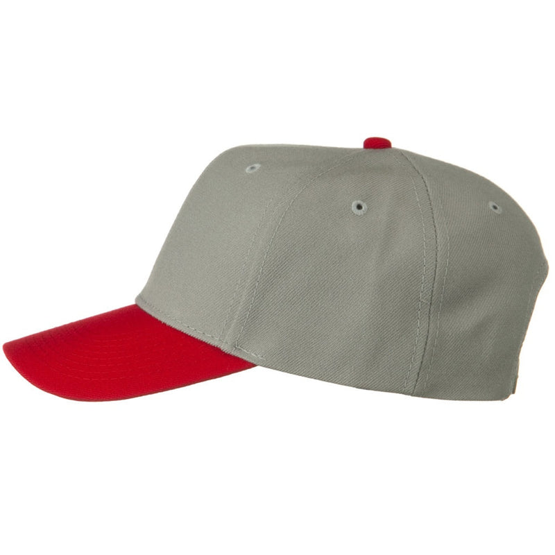 Two Tone Wool Blend Prostyle Snapback Cap