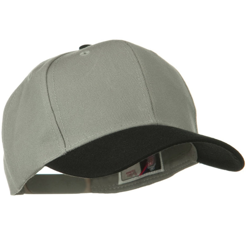 Two Tone Wool Blend Prostyle Snapback Cap