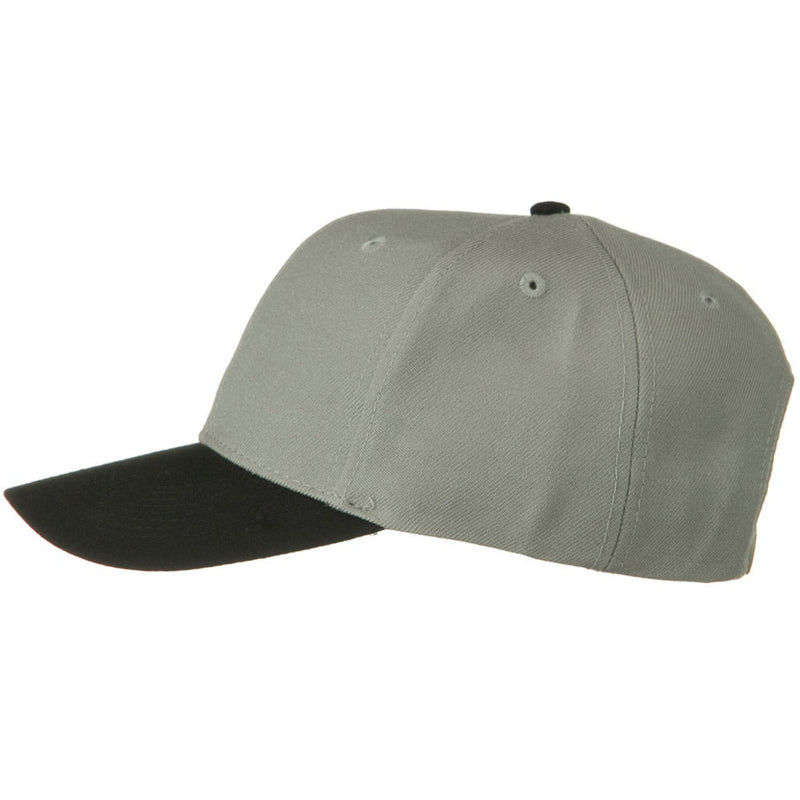 Two Tone Wool Blend Prostyle Snapback Cap