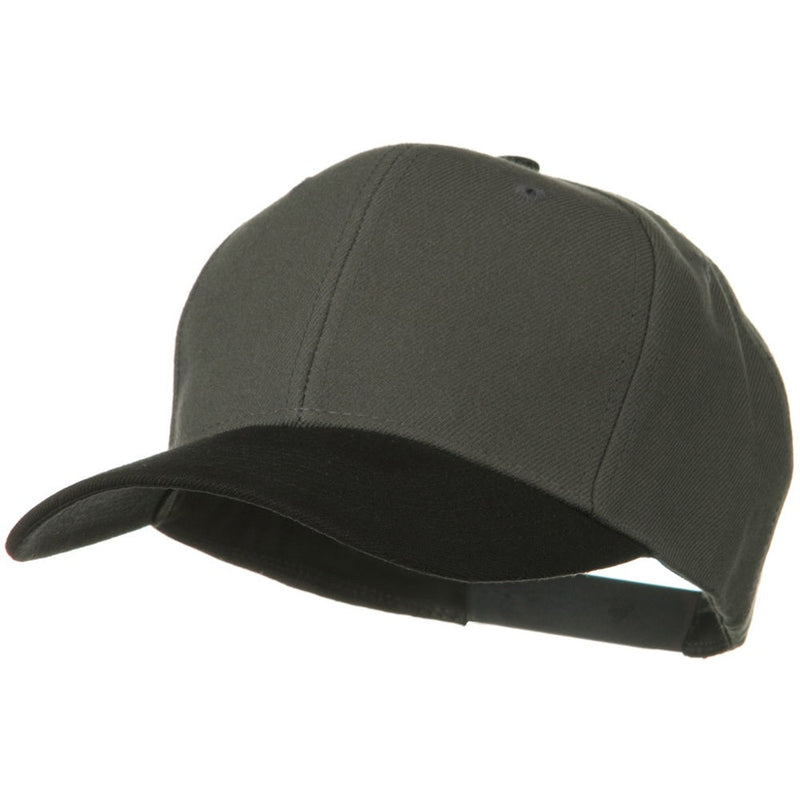 Two Tone Wool Blend Prostyle Snapback Cap