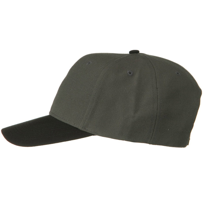Two Tone Wool Blend Prostyle Snapback Cap