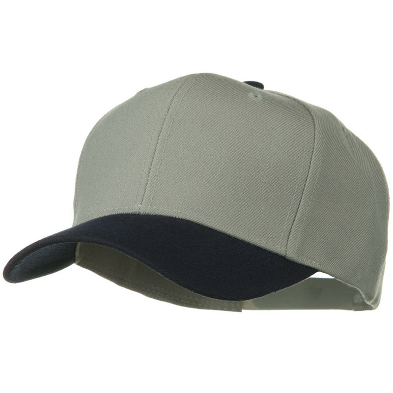Two Tone Wool Blend Prostyle Snapback Cap
