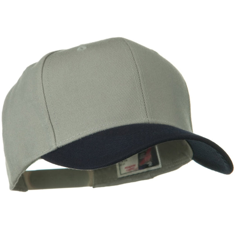 Two Tone Wool Blend Prostyle Snapback Cap