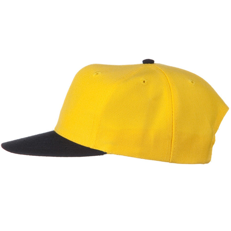 Two Tone Wool Blend Prostyle Snapback Cap