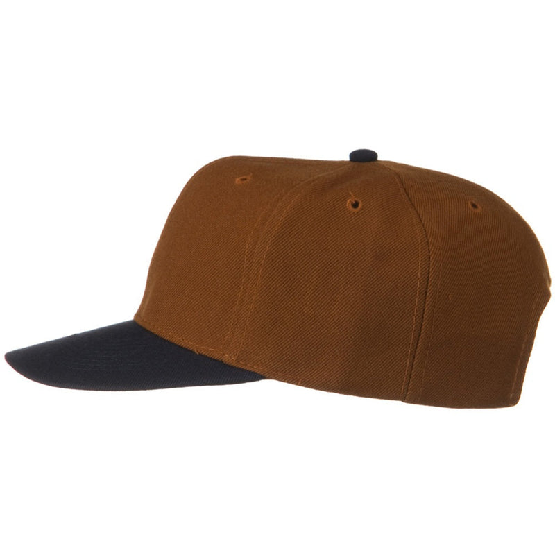 Two Tone Wool Blend Prostyle Snapback Cap