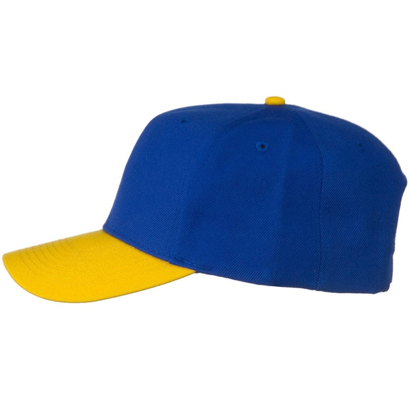 Two Tone Wool Blend Prostyle Snapback Cap