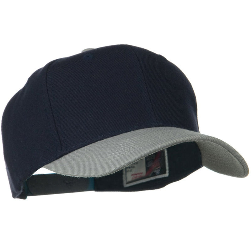 Two Tone Wool Blend Prostyle Snapback Cap