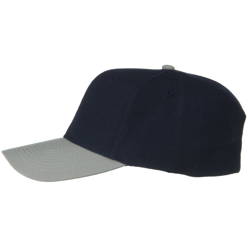 Two Tone Wool Blend Prostyle Snapback Cap