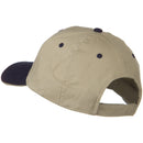 2 Tone Brushed Twill Sandwich Cap