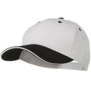 2 Tone Brushed Twill Sandwich Cap