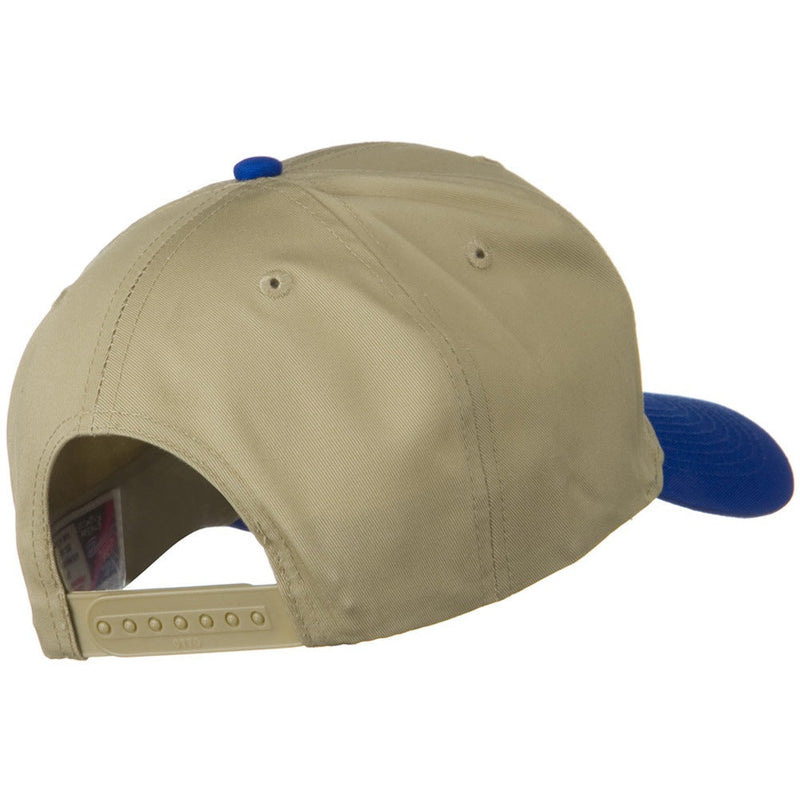 Two Tone Cotton Twill Pro Style Cap