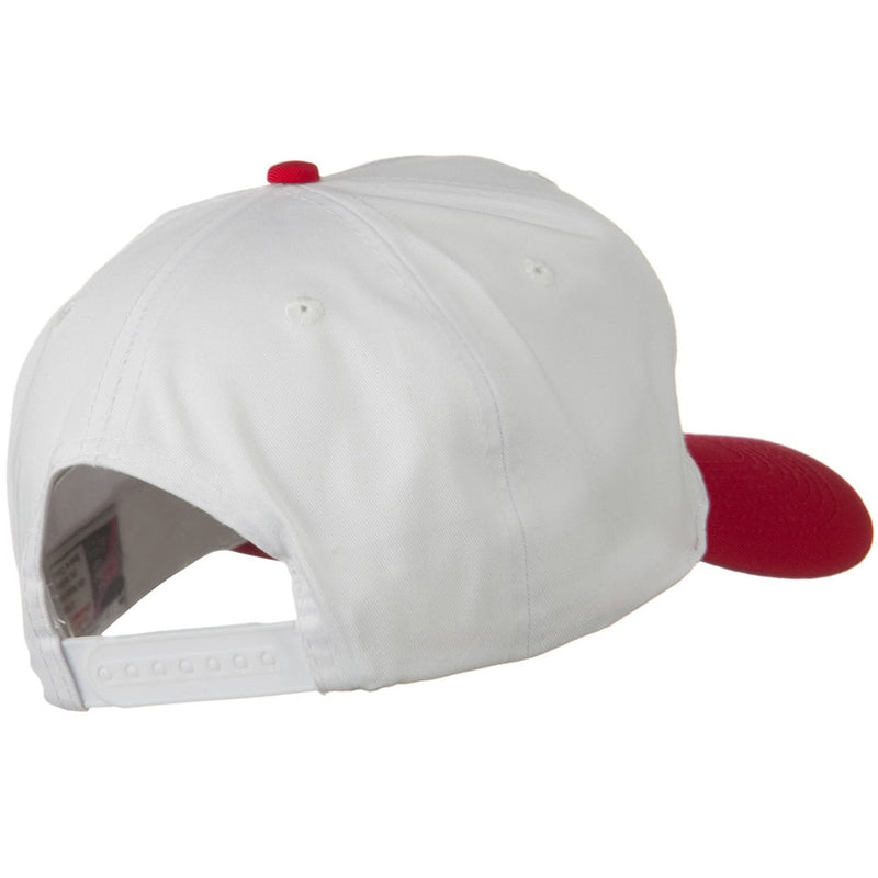 Two Tone Cotton Twill Pro Style Cap