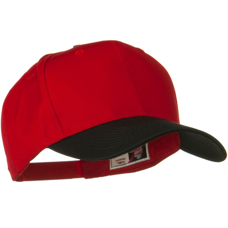 Two Tone Cotton Twill Pro Style Cap