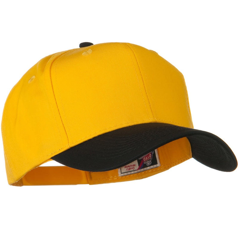 Two Tone Cotton Twill Pro Style Cap