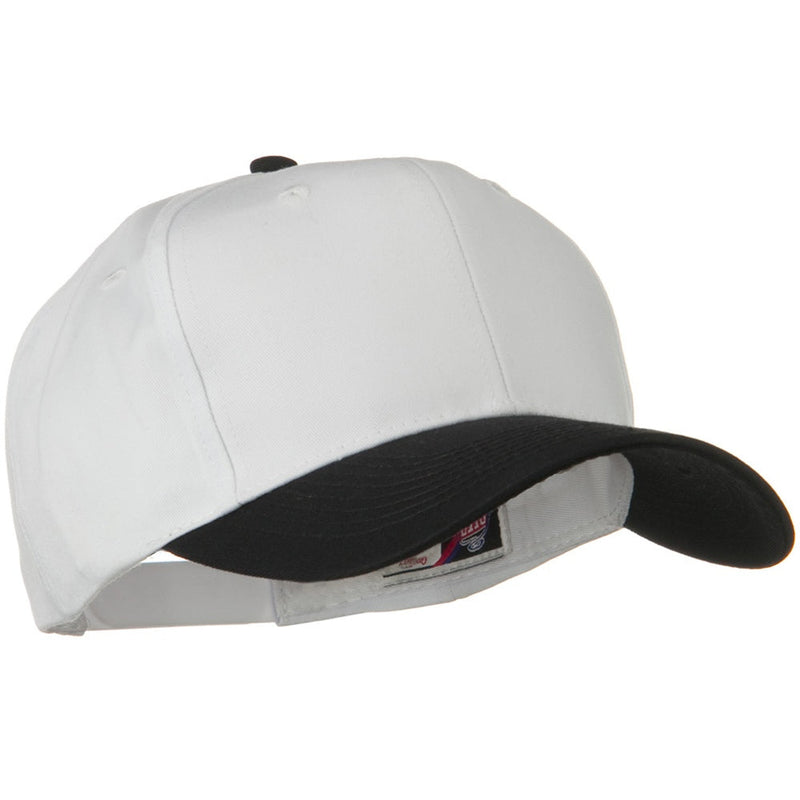 Two Tone Cotton Twill Pro Style Cap
