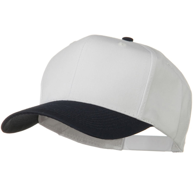Two Tone Cotton Twill Pro Style Cap