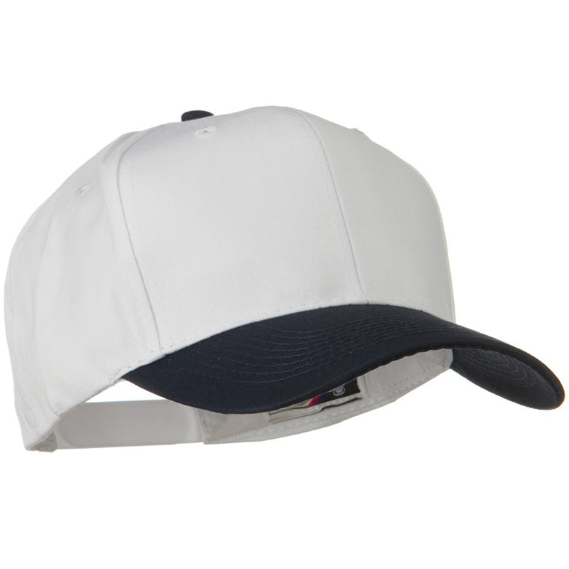 Two Tone Cotton Twill Pro Style Cap