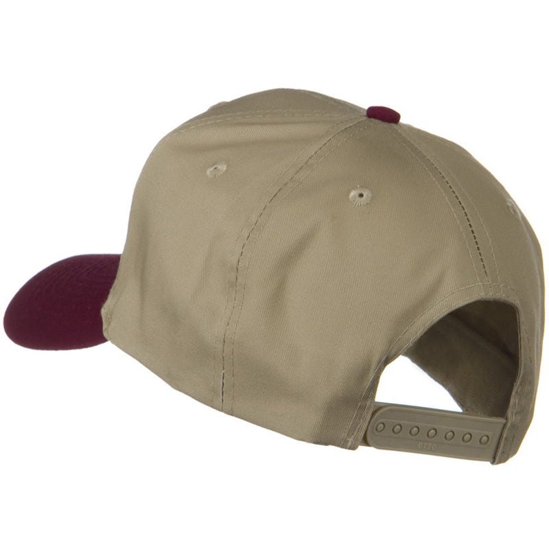 Two Tone Cotton Twill Pro Style Cap