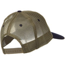 2 Tone Cotton Twill Low Profile Nylon Mesh Back Cap