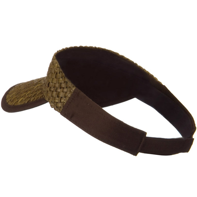 Straw Trucker Visor