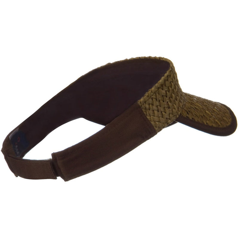 Straw Trucker Visor