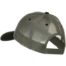 2 Tone Cotton Twill Low Profile Nylon Mesh Back Cap