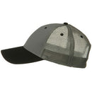 2 Tone Cotton Twill Low Profile Nylon Mesh Back Cap